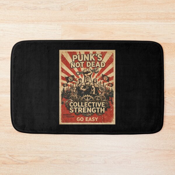 Item preview, PUNKS NOT DEAD  Collective Strength Vintage Propaganda Streetwear designed and sold by Go Easy Apparel.