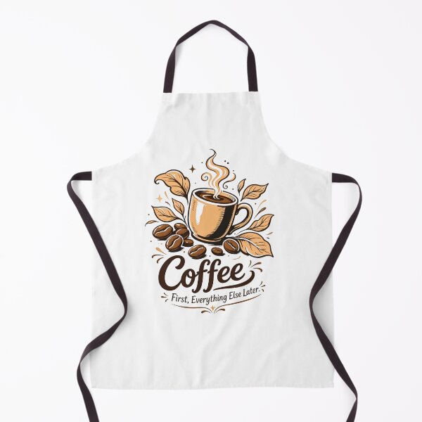 Item preview, Coffee First Everything Else Later - Vintage Coffee Lover Design designed and sold by BumbleBloom7.