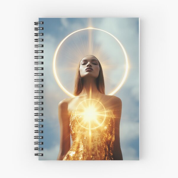 Item preview, Mystical woman radiates glowing light. designed and sold by Stardust Closet.