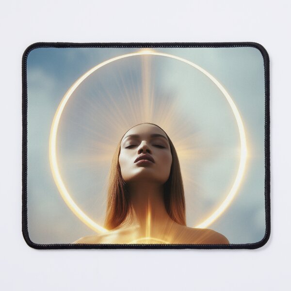 Item preview, Mystical woman radiates glowing light. designed and sold by Stardust Closet.