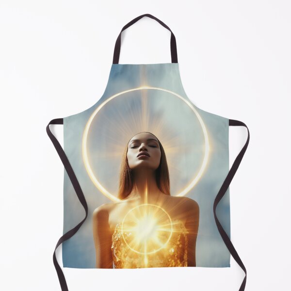 Item preview, Mystical woman radiates glowing light. designed and sold by Stardust Closet.