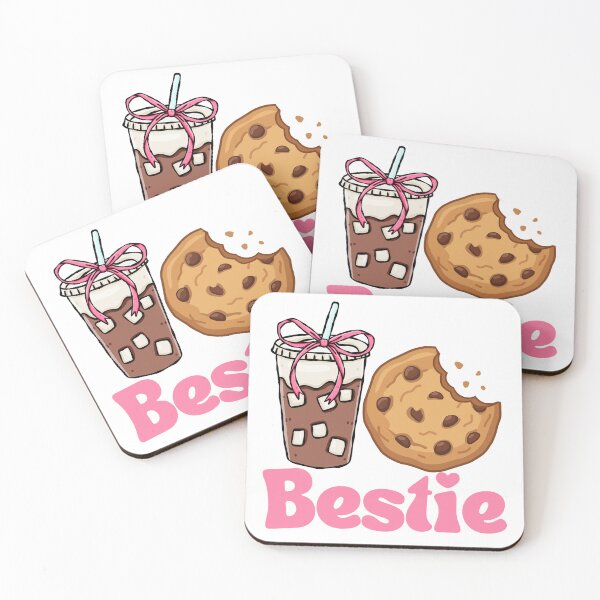 Item preview, Besties Cute Coffee And Cookies Lover designed and sold by thebest-2studio.