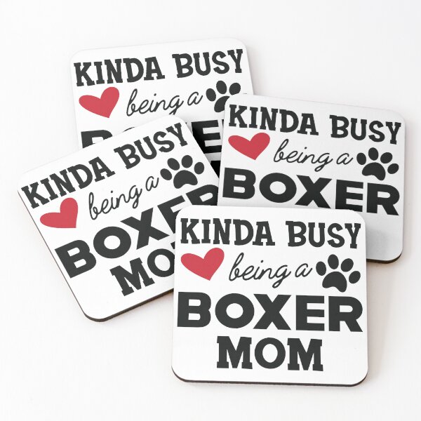 Item preview, Boxer Dog - Kinda busy being a boxer mom designed and sold by OlyvieArt.