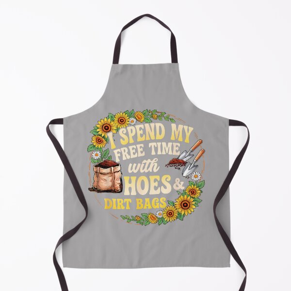 Item preview, I Spend My Free Time with Hoes and Dirt Bags Floral Gardener designed and sold by KathieFaugh.