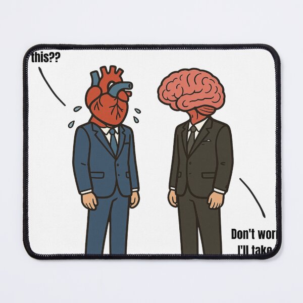Item preview, Broken heart. Experienced brain designed and sold by PurePurpose.