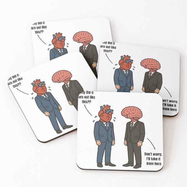 Item preview, Broken heart. Experienced brain  designed and sold by PurePurpose.