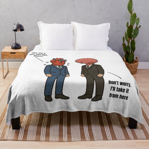 Aperçu de l'œuvre Cœur brisé. Cerveau expérimenté créée et vendue par PurePurpose.