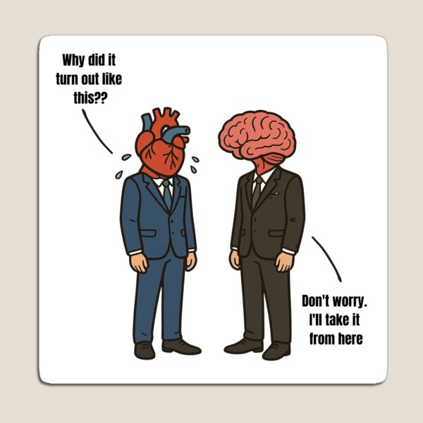 Item preview, Broken heart. Experienced brain  designed and sold by PurePurpose.