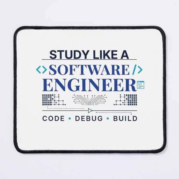 Item preview, Study Like a Software Engineer | Software Engineering Student Shirt | Coding Gift designed and sold by Amr Darwish Graphic designer.