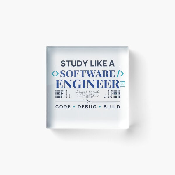 Item preview, Study Like a Software Engineer | Software Engineering Student Shirt | Coding Gift designed and sold by Amr Darwish Graphic designer.