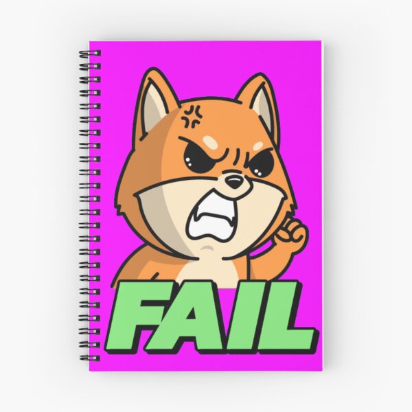 Item preview, FAIL Angry Shiba Inu Dog Meme - Funny Gamer Rage Puppy designed and sold by GenZFashion000.