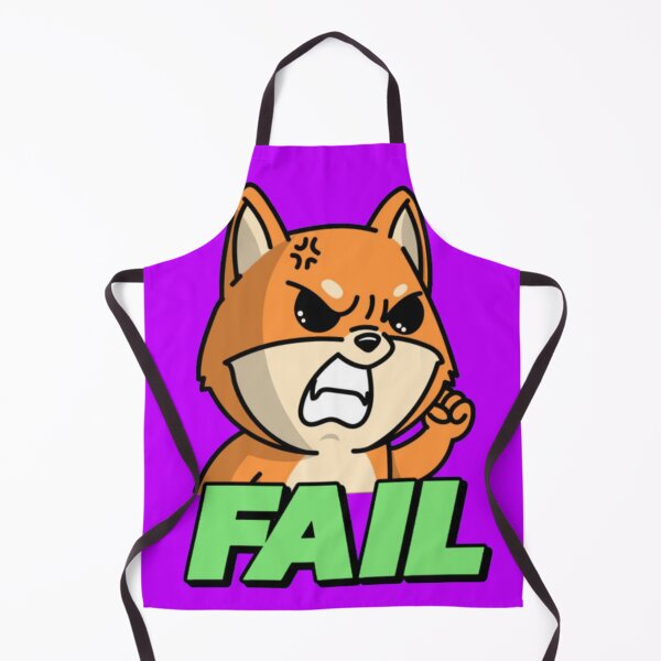 Item preview, FAIL Angry Shiba Inu Dog Meme - Funny Gamer Rage Puppy designed and sold by GenZFashion000.