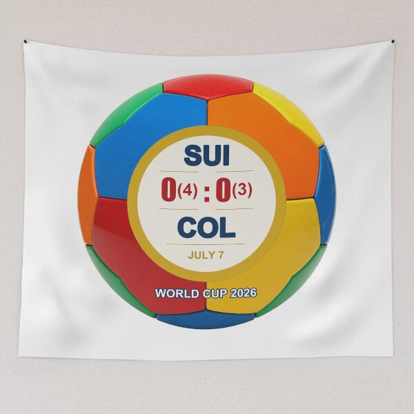 Item preview, SUI 0(4)–0(3) COL | FIFA World Cup 2026  designed and sold by ariksworld.