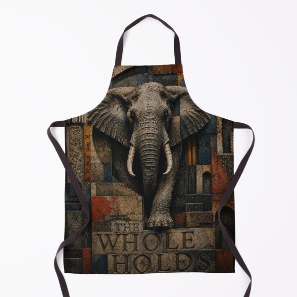 Item preview, Deep Work Engineer Geometric Elephant Stone Relief Home Office Wall Art Poster designed and sold by SavannaStrikes.