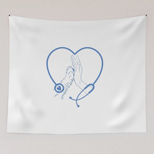 Item preview, animal care and love designed and sold by kaja sparrow.