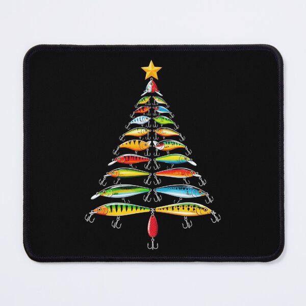 Item preview, Fishing Lure Christmas Tree Pjs Pajamas designed and sold by OlakunleOloroz.