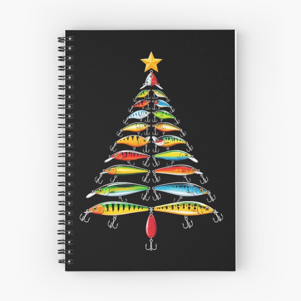 Item preview, Fishing Lure Christmas Tree Pjs Pajamas designed and sold by OlakunleOloroz.