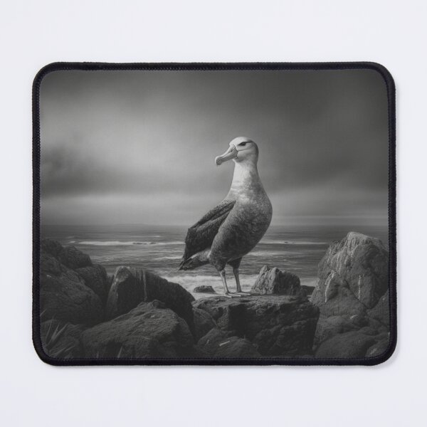 Item preview, A proud Albatross standing on coastal rocks, Birds in Motion designed and sold by CDC40.