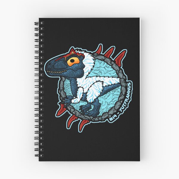 Item preview, Pocket Yutyrannus Chibi | Cute Feathered Dinosaur Sticker designed and sold by Grimtech Workshop.