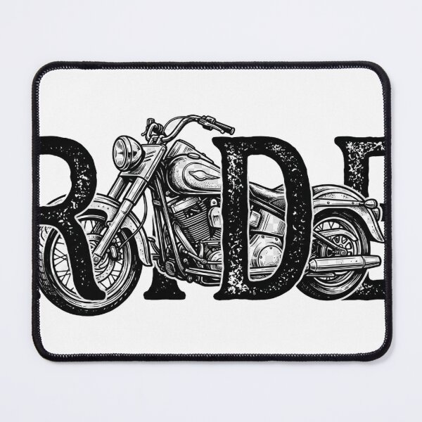 Item preview, Ride Forever – Vintage Motorcycle Typography designed and sold by ShirtsUp-Lane.