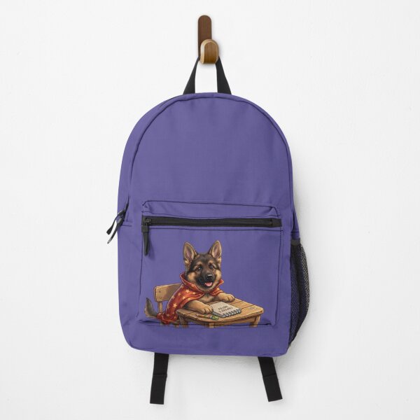 Item preview, Cute German Shepherd Puppy Wizard Costume Back to School Desk designed and sold by SilentFlower.