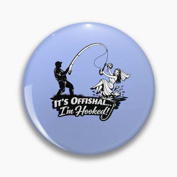 Item preview, Funny Fishing Wedding & Marriage Humor Design designed and sold by CJLindy.