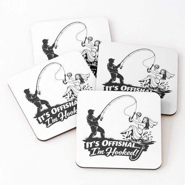 Item preview, Funny Fishing Wedding & Marriage Humor Design designed and sold by CJLindy.