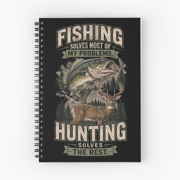 Item preview, Fishing Solve Most My Problems Deer Hunting Dad Husband designed and sold by OlakunleOloroz.