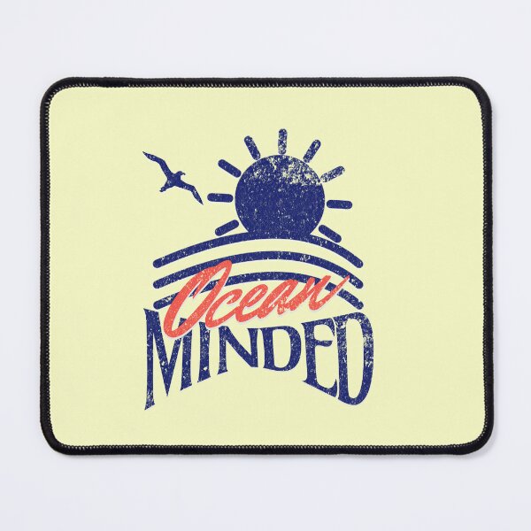 Item preview, Ocean Minded Minimalist Wave Tee - Retro Coastal Living Surf Brand Apparel designed and sold by illeN-Art-World.