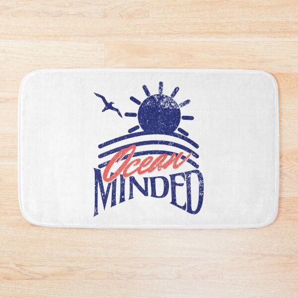 Item preview, Ocean Minded Minimalist Wave Tee - Retro Coastal Living Surf Brand Apparel designed and sold by illeN-Art-World.