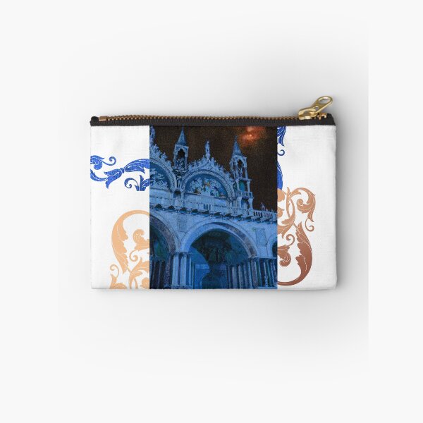 Item preview, Saint Mark Cathedral Basilica at Night - Venice, Italy (Original Photography by AliceCCI) Dark Pink Hues designed and sold by VanyssaGraphics.