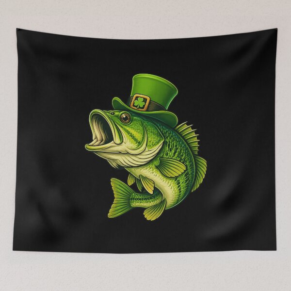 Item preview, Fishing St Patrick's Day Irish Lucky Fishing designed and sold by OlakunleOloroz.
