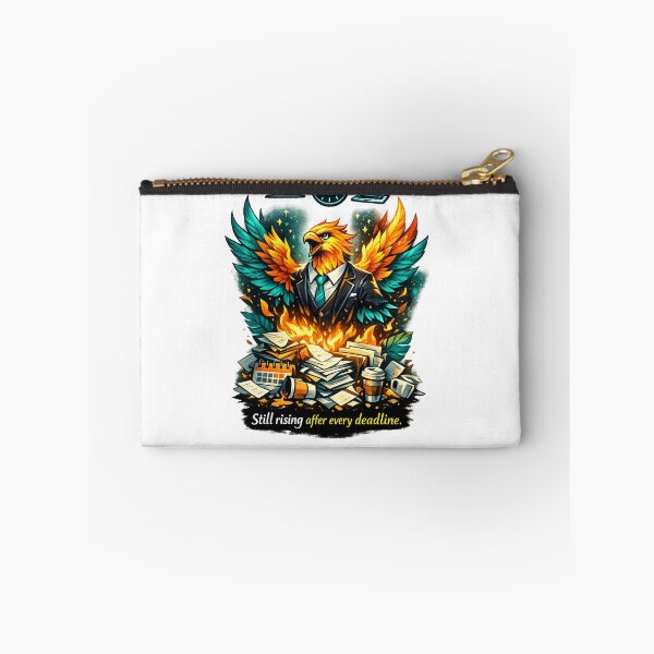 Item preview, Corporate Phoenix – Still Rising After Every Deadline Office Humor Art designed and sold by EdgeSphere.
