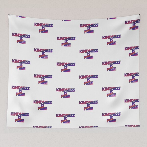 Item preview, Kindness Is Free designed and sold by ZooStateofMind.