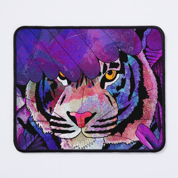 Item preview, Midnight jungle tiger designed and sold by Swadeillustrations.
