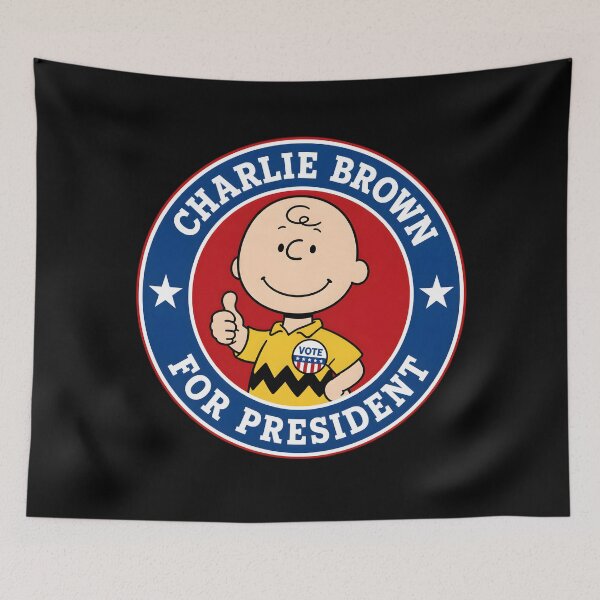 Item preview, Charlie Brown For President designed and sold by Har-vee.