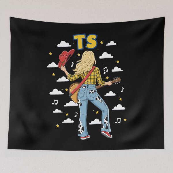 Item preview, Cowgirl Musician With Guitar  designed and sold by yvonnickStore.