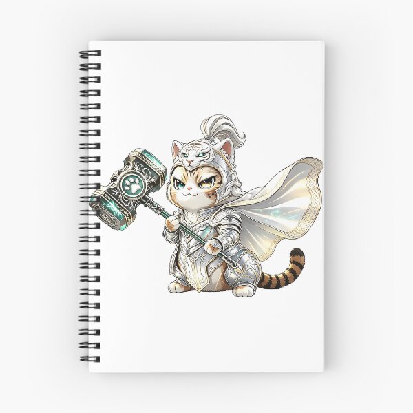 Item preview, The Thunder Hammer Knight - Elite Felis Nigripes Warrior designed and sold by ABYSSLAB.