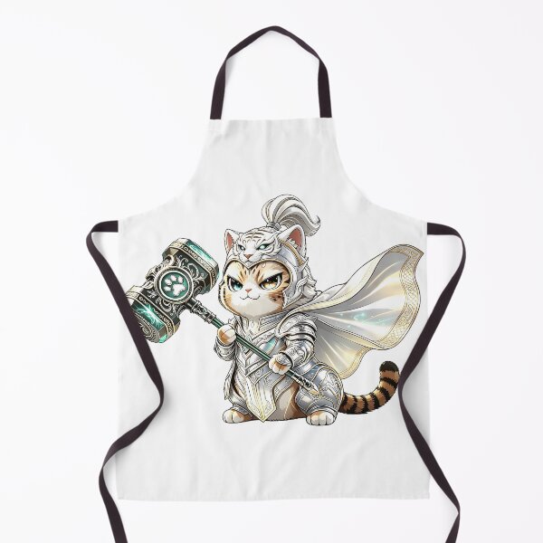 Item preview, The Thunder Hammer Knight - Elite Felis Nigripes Warrior designed and sold by ABYSSLAB.