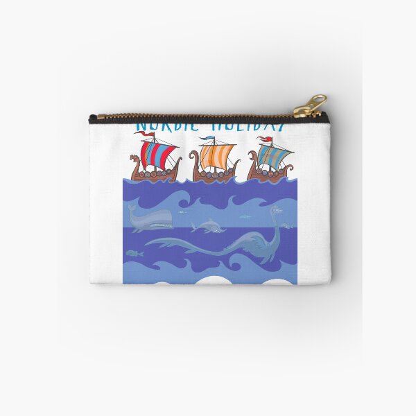 Item preview, Nordic drakars at sea designed and sold by Bobb's cartoons.