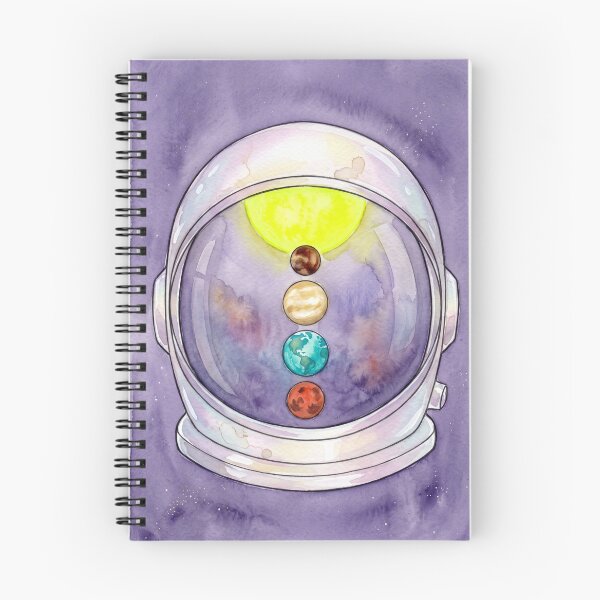 Item preview, Solar System Reflection in Astronaut Helmet designed and sold by Itjung-Room.