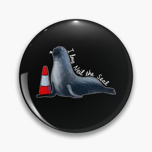 Item preview, I Love Neil The Seal designed and sold by ladycerebellum.