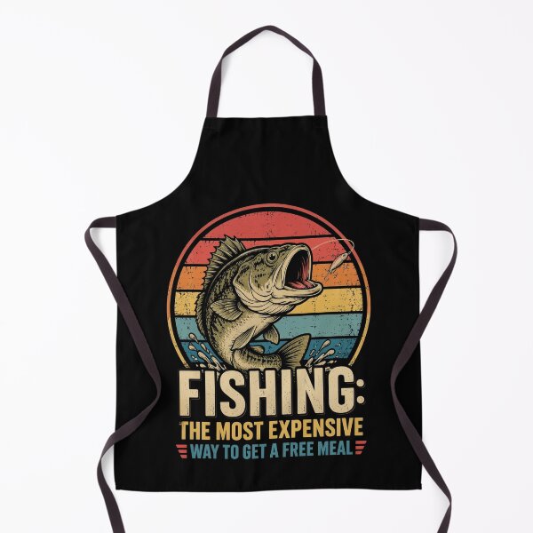 Item preview, Fishing The Most Expensive Way to Get A Free Meal Funny designed and sold by OlakunleOloroz.
