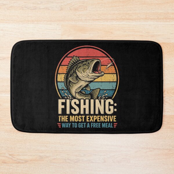 Item preview, Fishing The Most Expensive Way to Get A Free Meal Funny designed and sold by OlakunleOloroz.