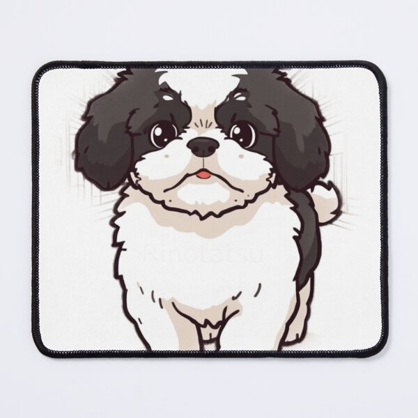 Item preview, 白黒シーズー ― 刺しゅうシーズーの原点 designed and sold by ShihTzuRareArt.