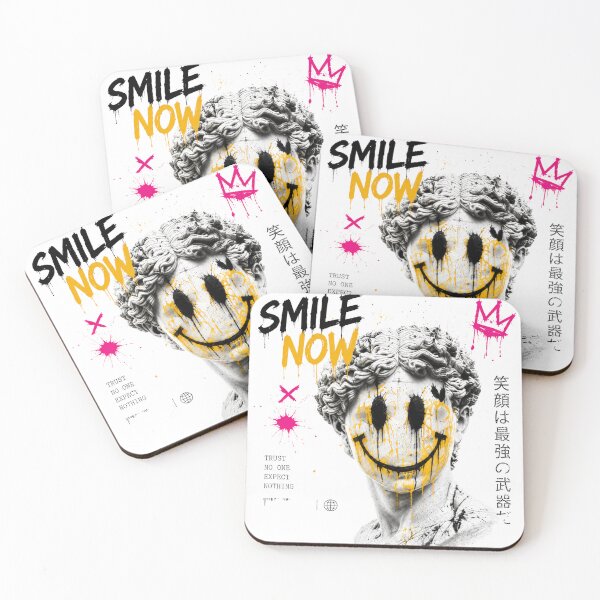 Item preview, Smile Now Graffiti Statue Street Art designed and sold by almirbesic1992.