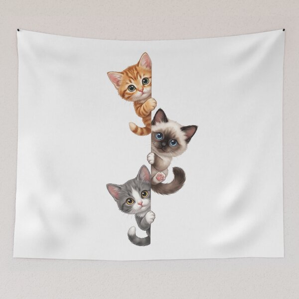 Item preview, Curious Kittens designed and sold by TOM JACK.