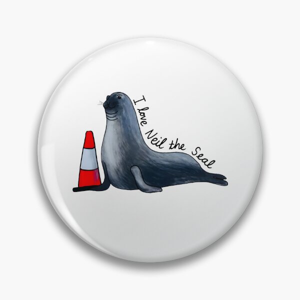 Item preview, I Love Neil The Seal designed and sold by ladycerebellum.