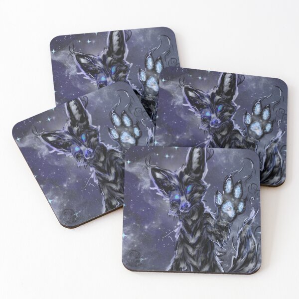 Item preview, Abyssal Fox - Dark Galactic Spirit by Cleo's Workshop designed and sold by LatelierDeCleo.