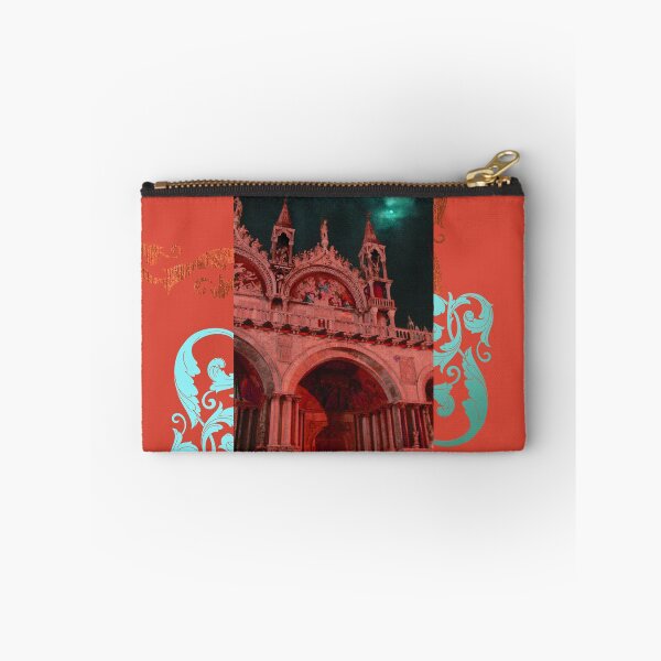 Item preview, Saint Mark Cathedral Basilica at Night - Venice, Italy (Original Photography by AliceCCI) Dark Pink Hues designed and sold by VanyssaGraphics.